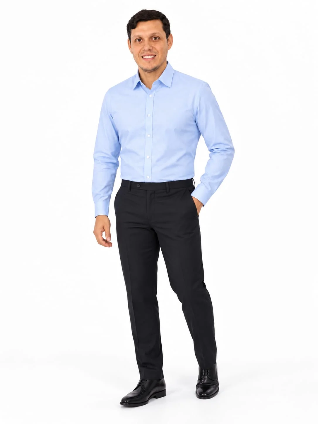 Camisa ejecutiva celeste