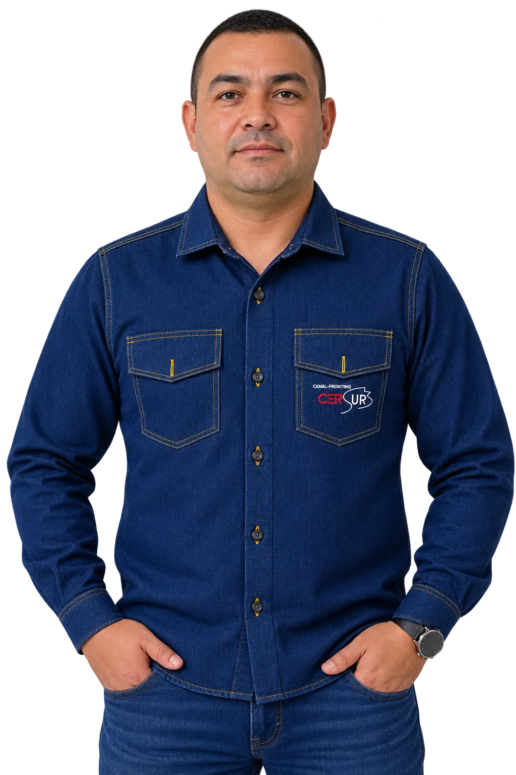 Camisa de denim 11 oz