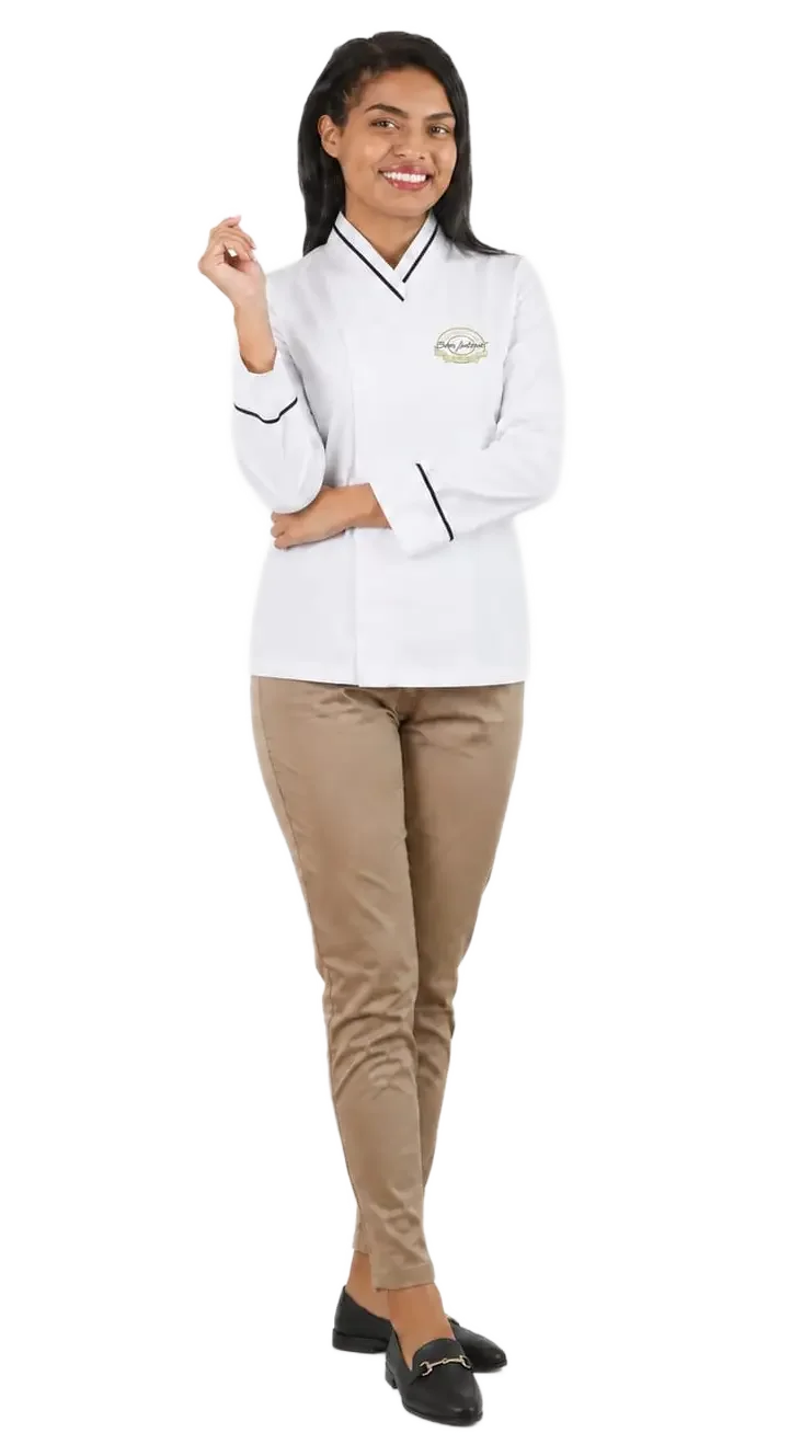 Chaqueta de chef dama