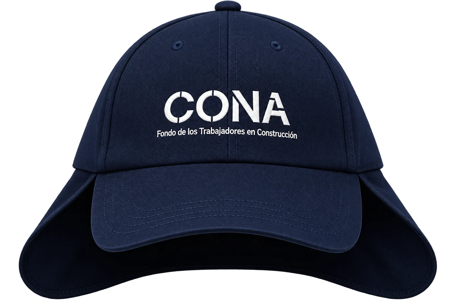 Gorra con cubre-nuca