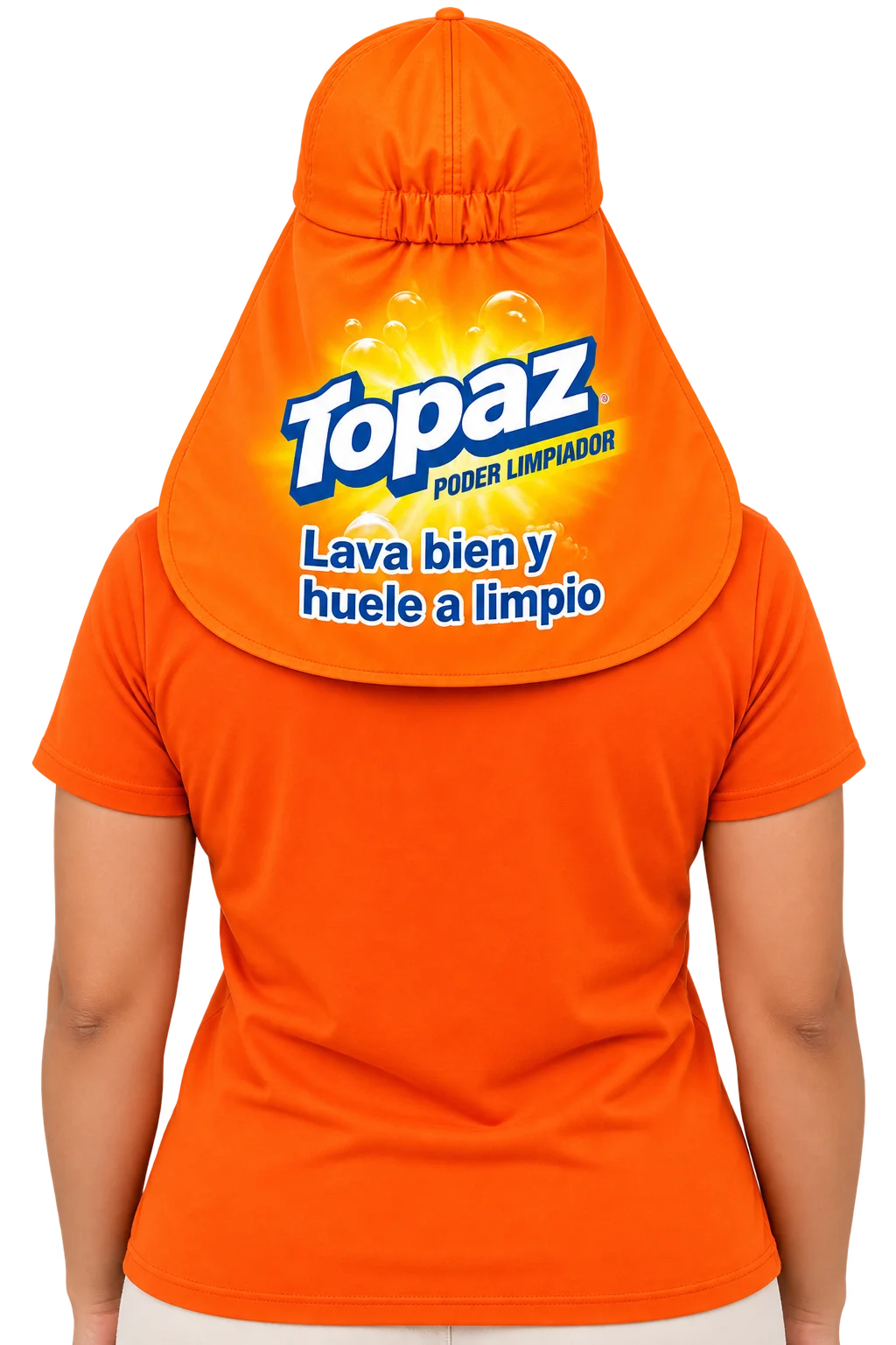 Gorra publicitaria legionaria sublimada (reverso)