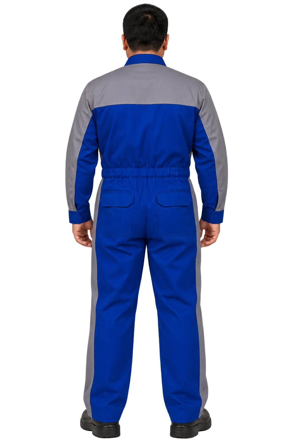 Mameluco azulino bicolor (reverso)