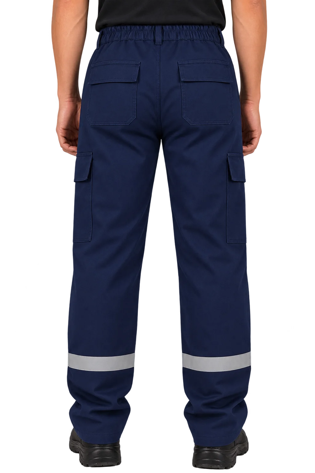 Pantalón cargo industrial (reverso)