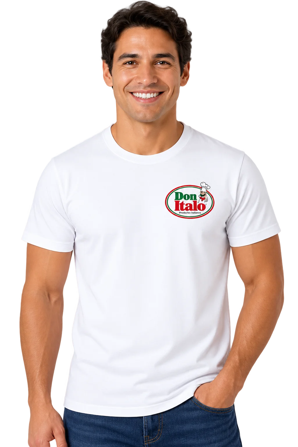 Polo publicitario estampado